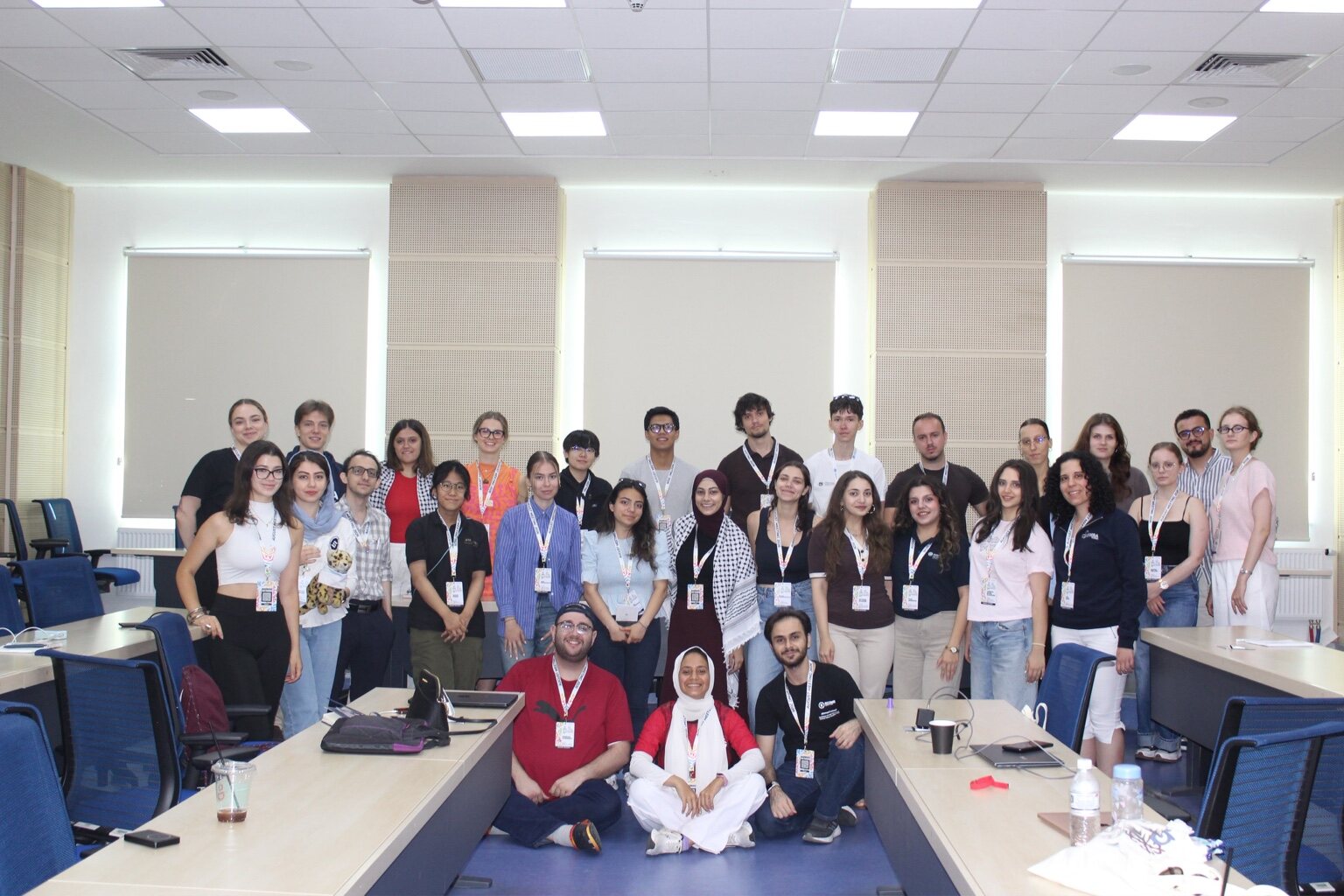 IFMSA-Jo delegates participating in an AM26 Standing Committee session