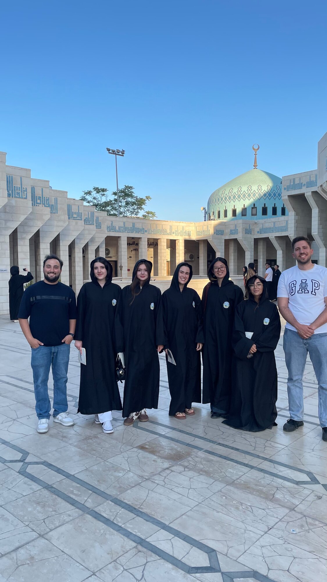 SCORA X-Change participants during a cultural visit in Amman