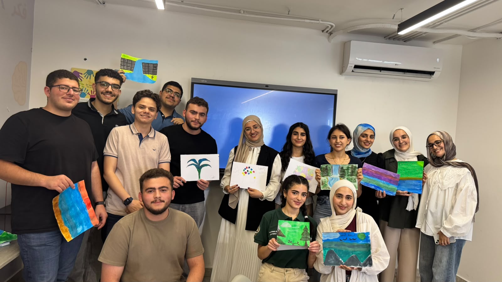 HULC members after an educational activity