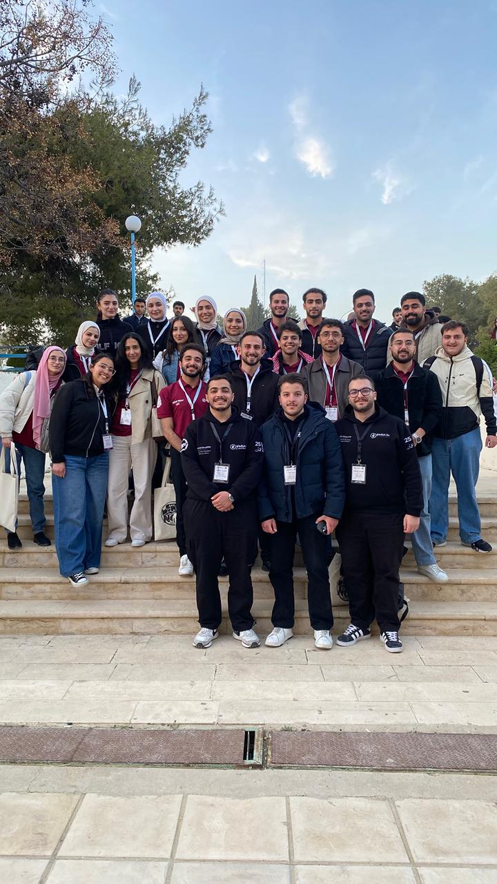 UJLC members gathered outdoors during a national IFMSA-Jo activity