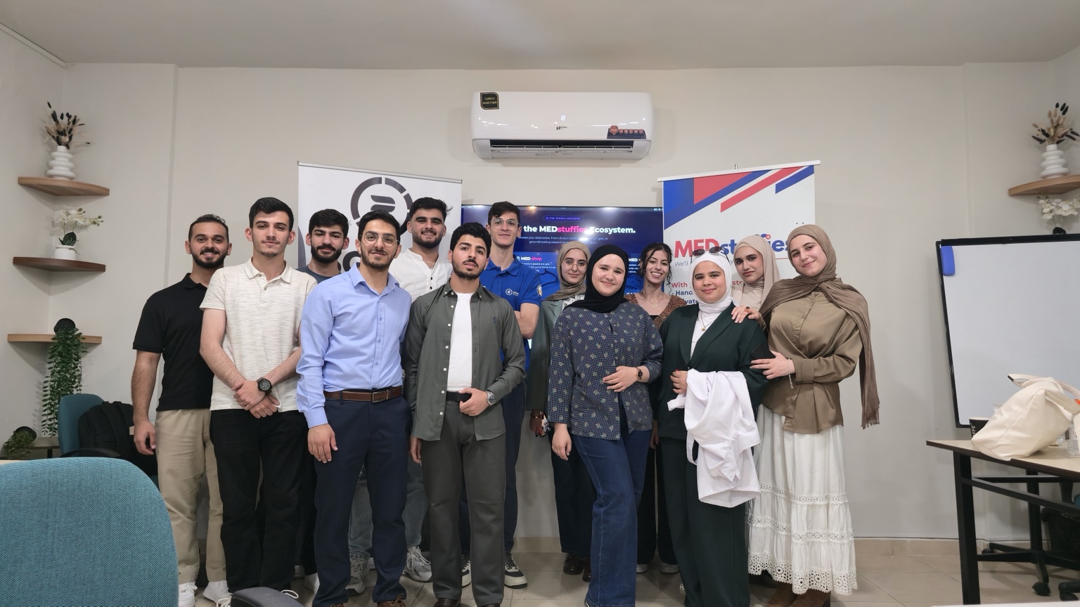 YULC members gathered after an educational session